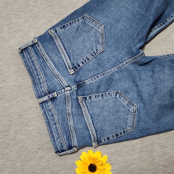 🔴 TOPSHOP Floral Embroidered Denim High Rise Skinny Jeans - Picture 4 of 15